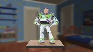FREE DOWNLOAD RIG E TEXTURE BUZZ LIGTHYEAR   PIXAR TOY STORY