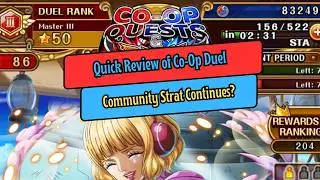 OPTC Co-OP Duel Playthrough and Thoughts