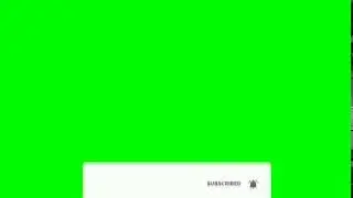 Youtube animated pop up subscribe button without any copyright.