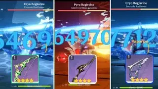 CHILDE WEAPON COMPARISON - GENSHIN IMPACT