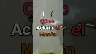 Cómo aclarar el Marrón 🟤 en Óleo 🎨 #pinturaoleo #pintura #shorts #oilpainting