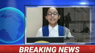 Hindi News Reading Competition || Siddhi's news bulletin