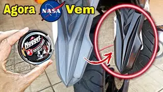 Como Restaurar o Paralama Traseiro da Moto Queimado de Sol de Forma Caseira