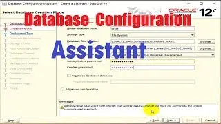 Database Configuration Assistant | DBCA Oracle 12c | DBCA Command Line | DBCA-Silent 12c |Oracle 12c