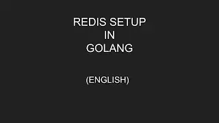 Redis SetUp in Beego | How To Store Data in Redis in Golang | 