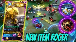 NEW ITEM ROGER WARAXE + THUNDERBELT‼️NEW BUILD HYPER ROGER 2024 | HYPER ROGER PAKE BUILD TERSAKIT