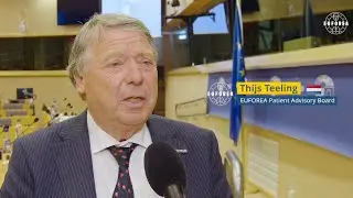 EUFOREA Symposium: Message from Thijs Teeling, EUFOREA Patient Advisory Board Chair