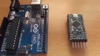 Program Arduino mini using arduino uno board