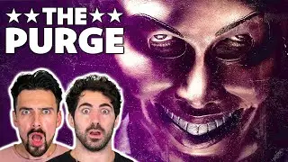 Easily Scared Man-Babies watch *THE PURGE*
