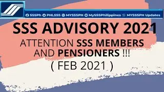 SSS ADVISORY 2021  | SSS PENSION RELEASE UPDATE 2021 | SSS PENSION FEB 2021