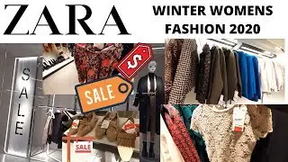 ZARA SALE  JANUARY 2020 WOMENS FASHION  WINTER COLLECTIONS come shop with me