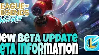 WILD RIFT BETA UPDATE!! information (All Added Skin and Champions) Android/Iso - Fizz
