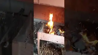 Камин из металла своими руками