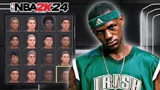 BEST YOUNG LEBRON JAMES Face Creation 2K24 CURRENT GEN 🔥