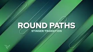 Round Paths Stinger Transition — After Effects Template