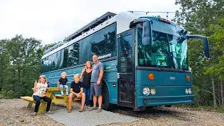 They Built a High-Tech Tiny Home in a School Bus