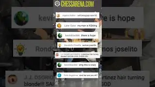 The comments 👀👀 #chess #jospem #kramnik #worldchess #comment