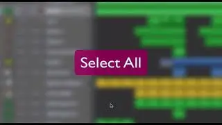How to Select All in Logic Pro X