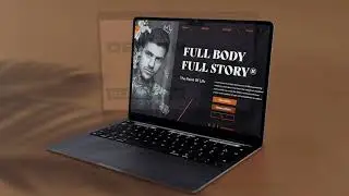 Laptop Screen Display Promo Mockup