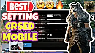 CRSED: F.O.A.D. - Best Tactical Settings 2023// CRSED MOBILE BEST SETTING AND HUD 2023