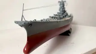 MUSASHI battleship model
