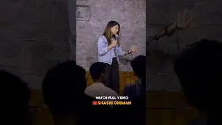 Watch full video and share if you like it #comedyshorts #indianstandup #standupcomedy #crowdwork
