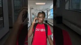 When your crush comes to school 😂