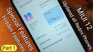 MIUI 12 new features | Top Hidden MIUI 12 features | Part 1 | Techno Members