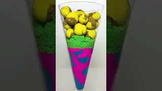 Very Satisfying and Relaxing, Kinetic Sand ASMR, Drop and squish
