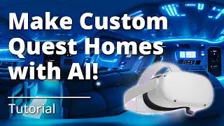 How to Make 360 VR Environments for Quest with AI - Stable Diffusion and Blender Tutorial 2023