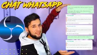 Como MOSTRAR en directos CHAT DE WHATSAPP con OBS | FÁCIL Y RÁPIDO 🚀