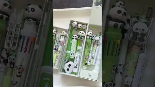 Password Pencil Box 🐼🌷✨