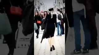 Европейцы в шоке - на улице настоящая леди