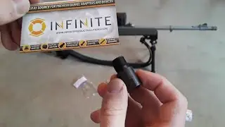 Infinite Product Solutions Muzzle Thread Adapter - Convert oddball muzzle threads into common ones