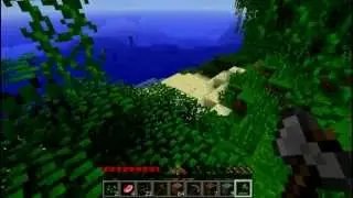 Minecraft хардкор с ником - 1 день 