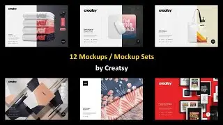 12 Mockups / Mockup Sets by Creatsy
