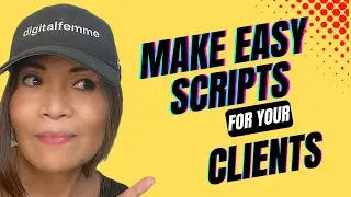 Make Easy YouTube Video Scripts and Breakdown Your Video Shoots for Clients