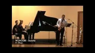 W.Jacobi - Sonata - III - Allegro - Ninoslav Dimov - saxophone