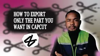 HOW TO EXPORT SOME PART OF VIDEOS ON THE TIMELINE #capcut #HOWTOEXPORTSOMEPARTONLY #EDITING