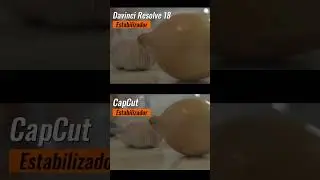 Davinci resolve 18 vs CapCut estabilizador. Cual te gusta mas. 