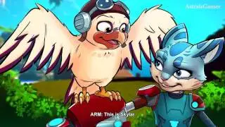 skylar & plux adventure on clover island Let's Play part 1 No commentary 