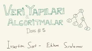 Insertion Sort (Ekleme Sıralaması) - Veri Yapıları ve Algoritmalar #5