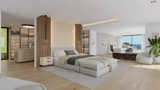 Animación 3D de una espectacular vivienda en Moraira. Alicante.