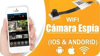Mini WiFi Cámara Espía - Cámara Oculta - 1080P HD Mini WiFi Cámara Portátil Interior