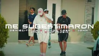 Me Subestimaron - Geniecito Jh X Yovng Cash X John Kingz X Jp Music (Video Oficial)