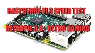 RetroPie: Raspberry Pi 3 - Speed test - N64 / Dreamcast / PSX / SNES