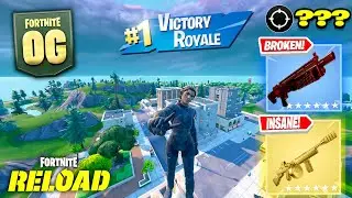 OG Fortnite Reload | *EXOTIC* Heisted Breacher Shotgun + *MYTHIC* Midas Drum Gun High Kill Gameplay