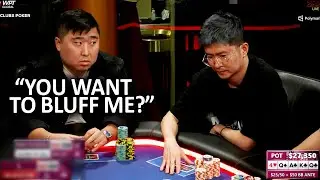 He Puts Opponent In SICK Spot By Running All In Bluff