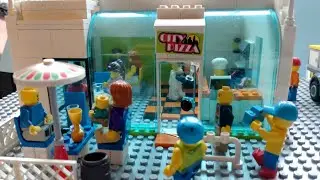 Lego Pizza Restaurant MOC