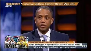 UNDISPUTED | B.J. Armstrong on Lakers lead Clippers by 3 games in West after trade deadline passes
